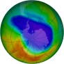 Antarctic Ozone 2014-10-06